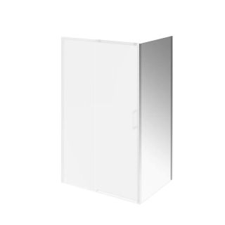 Душевая боковая панель Kerama Marazzi Lindo LN.90.FP.CR 90 см стекло прозрачное профиль хром